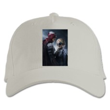 Baseball cap with Print Titans Heroes - white