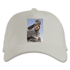 Baseball cap with Print Wilfred Print Hero - white