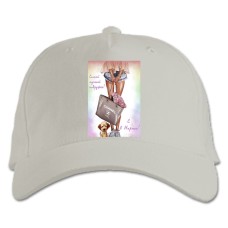 Бейсболка с принтом С 8 Марта! Самой Лучшей Подружке! - белая