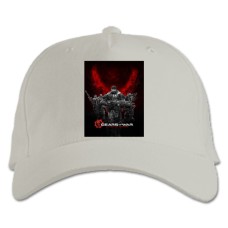 Baseball cap with Print Gears Of War Theme - white
