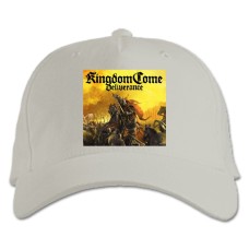 Бейсболка с принтом Киндам Кам Да Приидет Царствие Избавление Тематика Принт - белая