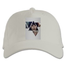 Бейсболка с принтом Странная ЖИзнь Креативность Принт - белая