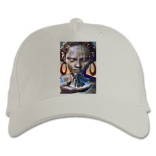 Бейсболка с принтом Мтг Прикольный Принт - белая