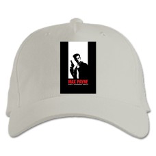 Бейсболка с принтом Макс Пейн Принт - белая