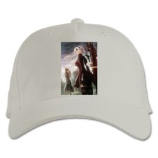 Бейсболка с принтом Ниер Автомата Тематика - белая