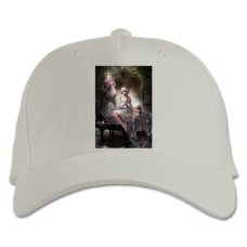 Бейсболка с принтом Ниер Автомата Тематика Принт - белая