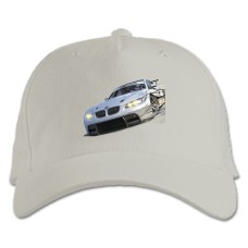 Кепка з принтом Жага Швидкості Нид Фор Спід Прикольна Машина - біла