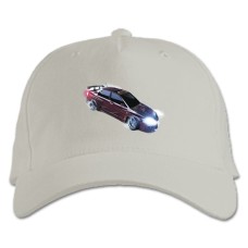 Кепка з принтом Жага Швидкості Нид Фор Спід Машина - біла