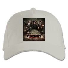 Бейсболка с принтом Пейдей Тематика - белая