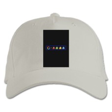 Кепка з принтом Пакман Гугл Видання - біла