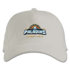 Кепка з принтом Паладин Піски Міфу - біла