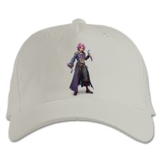 Кепка з принтом Паладин Мейв - біла