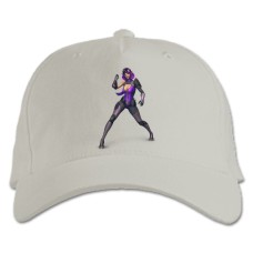 Кепка з принтом Паладин Скай - біла