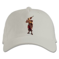 Кепка з принтом Паладин Тайра - біла