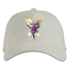 Кепка з принтом Паладин Вілло - біла