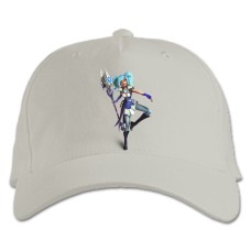 Кепка з принтом Паладин Іві - біла