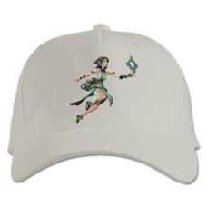 Baseball cap with Print Yin Paladins - white