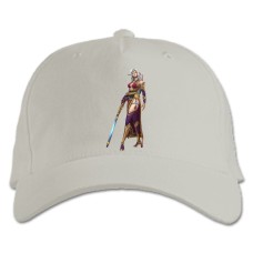 Кепка з принтом Паладин Ліан - біла