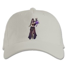 Кепка з принтом Паладин Серіс - біла