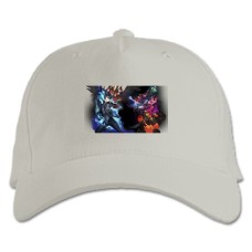 Кепка з принтом Персона 5 Герої - біла