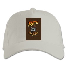 Бейсболка с принтом Портал Приключение Принт - белая