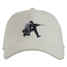 Бейсболка с принтом Пабг Сильные Героический Принт - белая