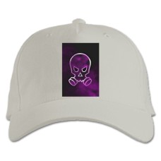 Кепка з принтом Рейнбоу Сікс Сидж Логотип - біла