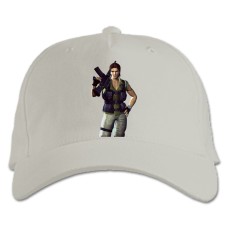 Baseball cap with Print Resident Evil Hero Girl - white