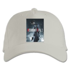 Baseball cap with Print Resident Evil 2 Print - white