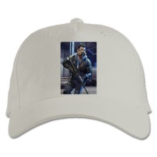 Baseball cap with Print Ring Of Elysium Hero Print - white