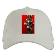 Baseball cap with Print Roblox Hero - white
