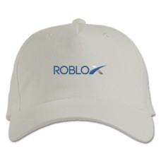 Baseball cap with Print Roblox Logo Print - white