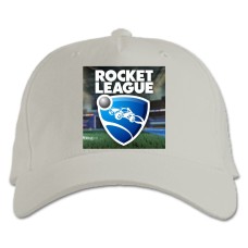 Baseball cap with Print Rocket League Logo - white
