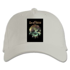 Baseball cap with Print Sea Of ​​Thieves Theme - white