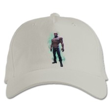 Baseball cap with Print Sea Of ​​Thieves Strong Hero - white