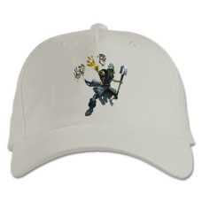 Baseball cap with Print Sea Of ​​Thieves Cute Hero Print - white