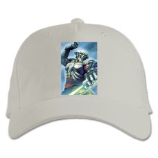 Baseball cap with Print Street Fighter Hero - white