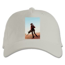 Baseball cap with Print Team Fortress Theme - white