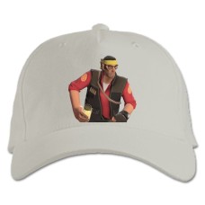 Baseball cap with Print Team Fortress Print - white