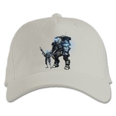 Baseball cap with Print Titanfall Heroes - white