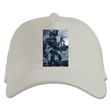 Baseball cap with Print Titanfall Theme - white