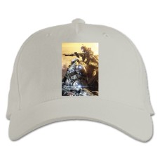 Baseball cap with Print Titanfall Theme Print - white