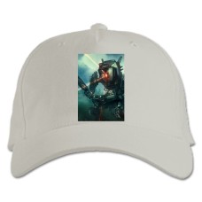 Baseball cap with Print Titanfall Robot - white