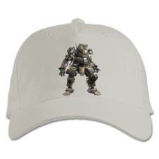 Baseball cap with Print Titanfall Creature - white