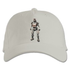 Baseball cap with Print Titanfall Theme Createre Print - white