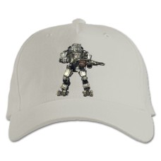 Baseball cap with Print Titanfall Game Creature - white