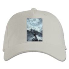 Baseball cap with Print The Elder Scrolls Print - white