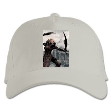 Baseball cap with Print The Elder Scrolls Strong Hero Woman - white