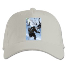 Baseball cap with Print The Elder Scrolls Theme Hero - white