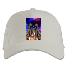 Baseball cap with Print The Elder Scrolls Statue To Meridia - white